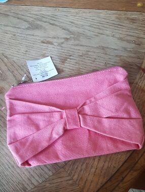 Hobby Lobby Pink Bow Fabric Pouch